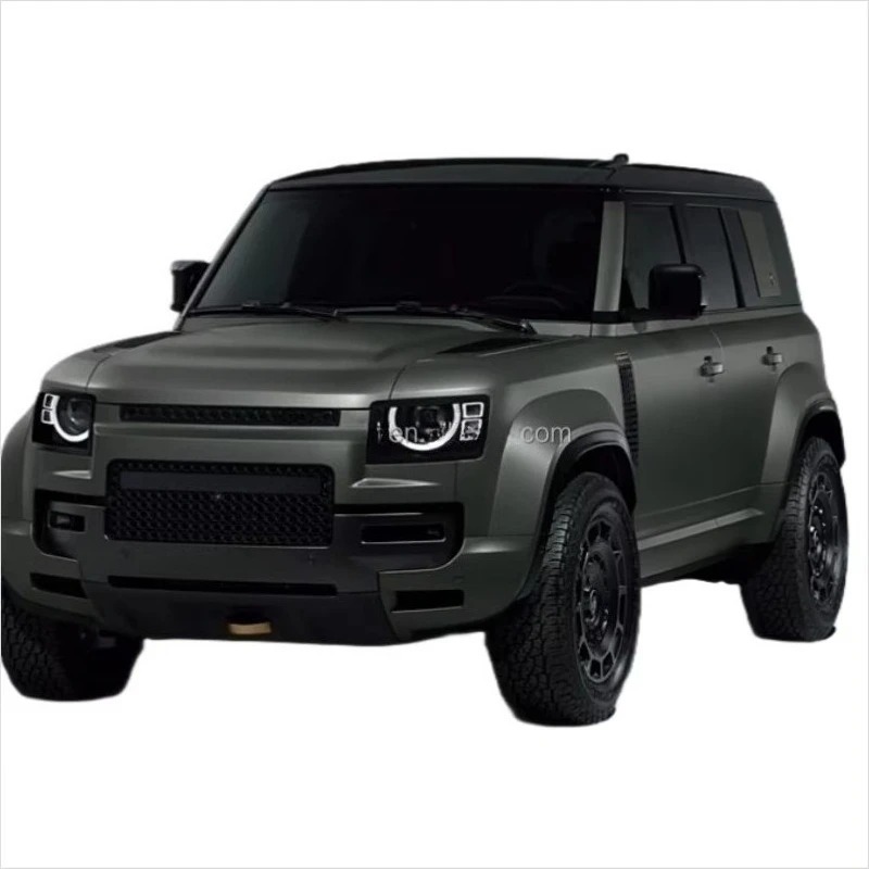 For  Defender 2020- Base Upgrade to OCTA Version Front and Rear Bumper Completely gloss black or primed color Body Kit